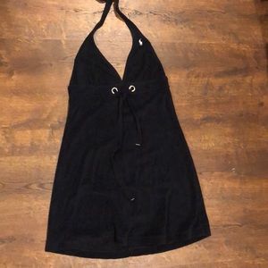 Ralph Lauren Terrycloth Halter Swimsuit Cover